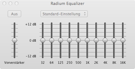 Radium Equalizer